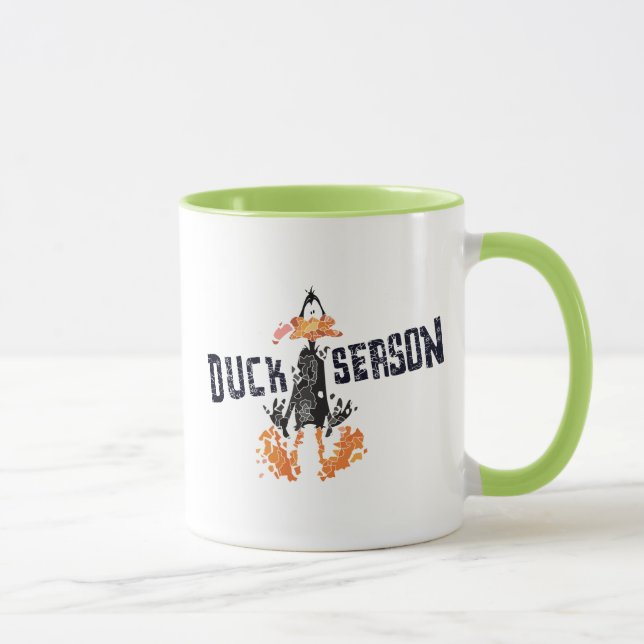 Disintegrated DAFFY DUCK™ "Duck Season" Mug (Right)