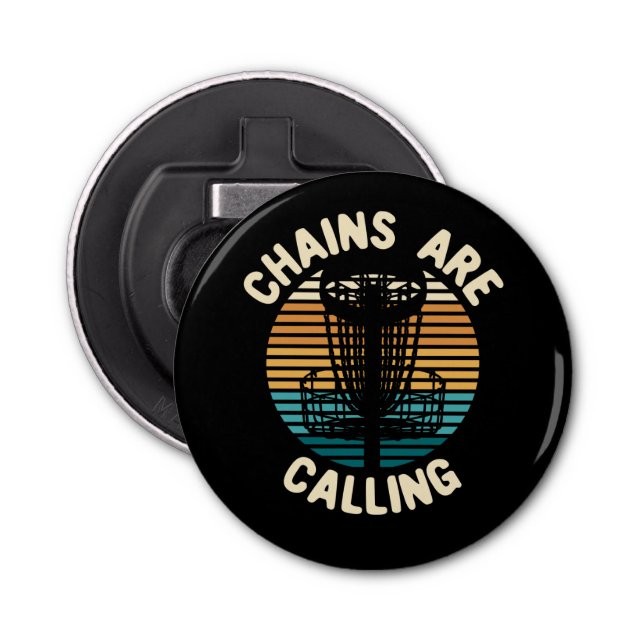 Disk Golf Disk Golf Basket Bottle Opener (Front)