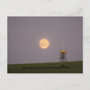 Disk Golf Postcard