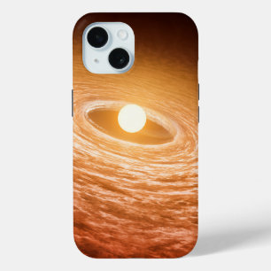 Disk Of Material Surrounding Star Fu Orionis. iPhone 15 Case