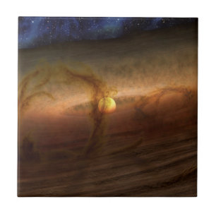 Disks Of Planet-Forming Material Circling Stars. Tile