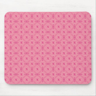 Dismal Pink Cowgirl Equestrian Horse Bandanna Mouse Mat