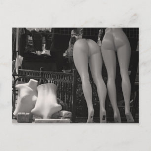 Dismantled Mannequins Postcard