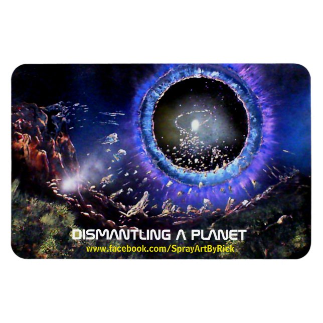 Dismantling a Planet Magnet (Horizontal)