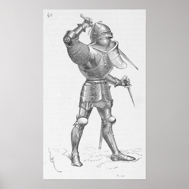 Dismounted Knight Poster (Front)