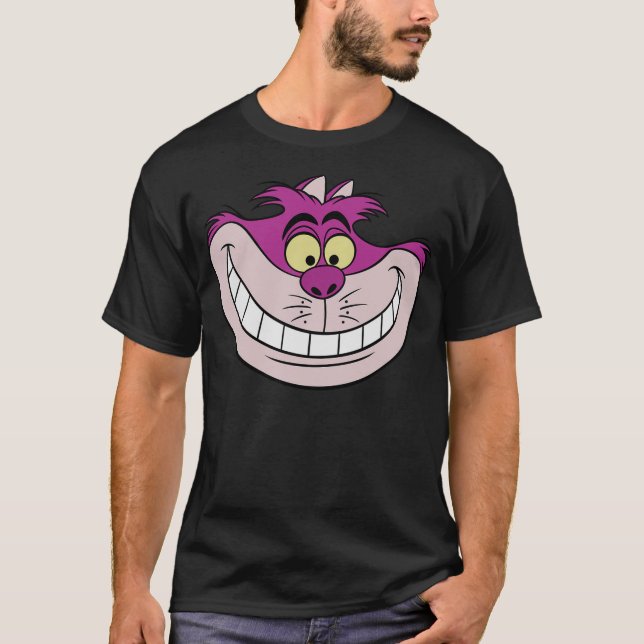 Disney Alice in Wonderland Cheshire Cat Grin T-Shirt (Front)