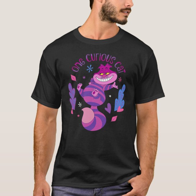 Disney Alice's Wonderland Bakery One Curious Cat C T-Shirt (Front)