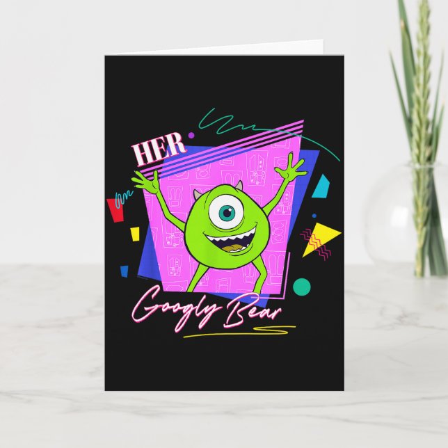 Disney &amp; Pixar’s Monsters, Inc. Valentine Her  Card (Front)