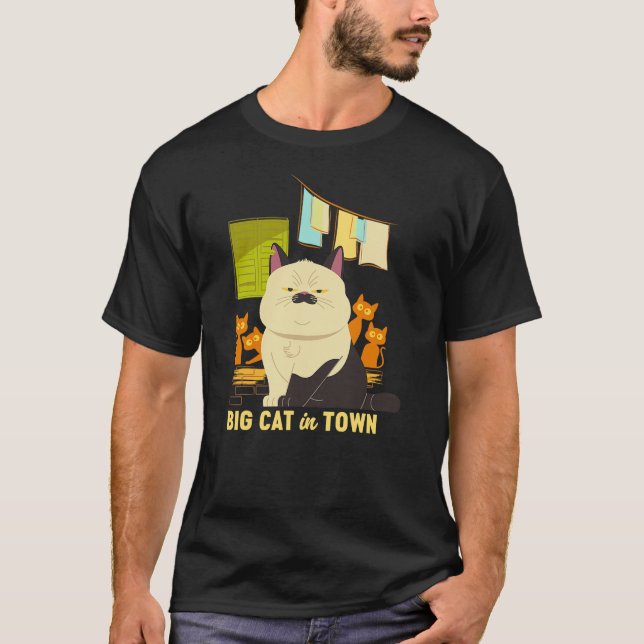 Disney and Pixar’s Luca Machiavelli Big Cat in Tow T-Shirt (Front)