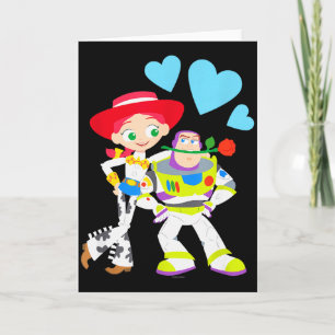 Disney And Pixar’s Toy Story Buzz And Jessie Valen Card