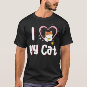 Disney Big Hero Six Series Love My Cat T-Shirt