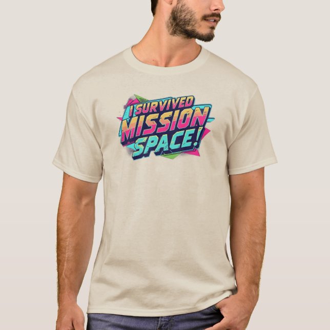 Disney - Epcot - I Survived Mission Space T-Shirt (Front)