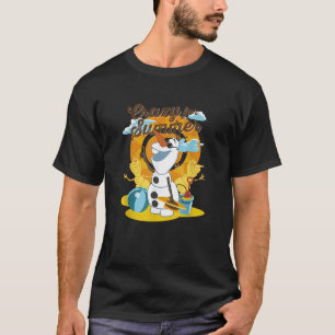 Disney Frozen Crazy For Summer Olaf Tropical Snowm T-Shirt