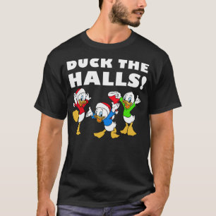 Disney Huey Dewey And Louie Duck The Halls Christm T-Shirt