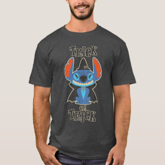 Disney Lilo Stitch Halloween Stitch Costume Trick  T-Shirt