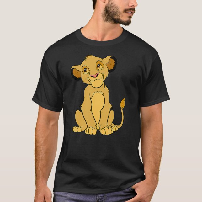 Disney Lion King Classic Simba Cosplay T-Shirt (Front)