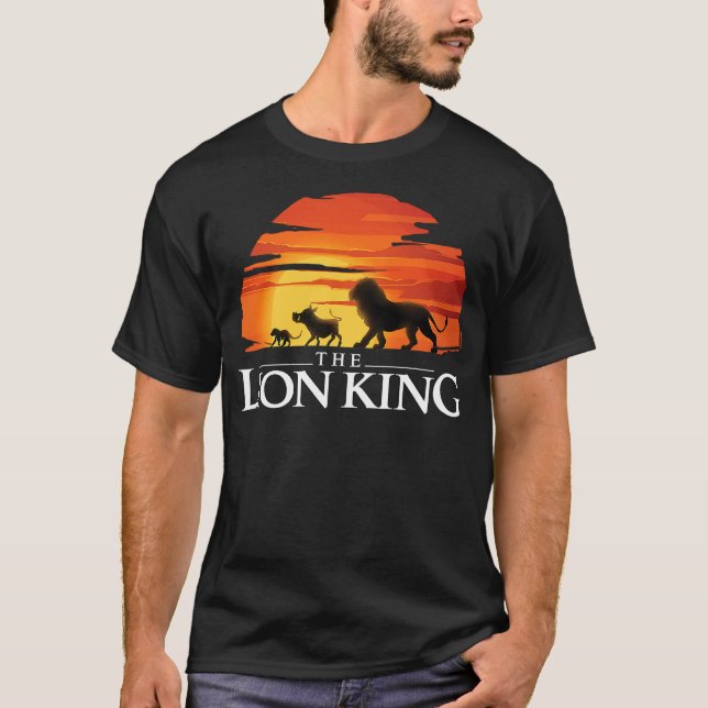 Disney Lion King Live action King Sunset T-Shirt (Front)