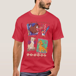 Disney Lion King Simba And Timon Graphic T-Shirt