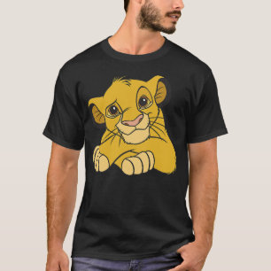 Disney Lion King Simba Casual Portrait T-Shirt