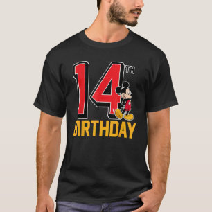 Disney Mickey 14th Birthday Standard T-Shirt