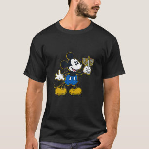Disney Mickey Mouse Hanukkah Menorah Happy Holiday T-Shirt