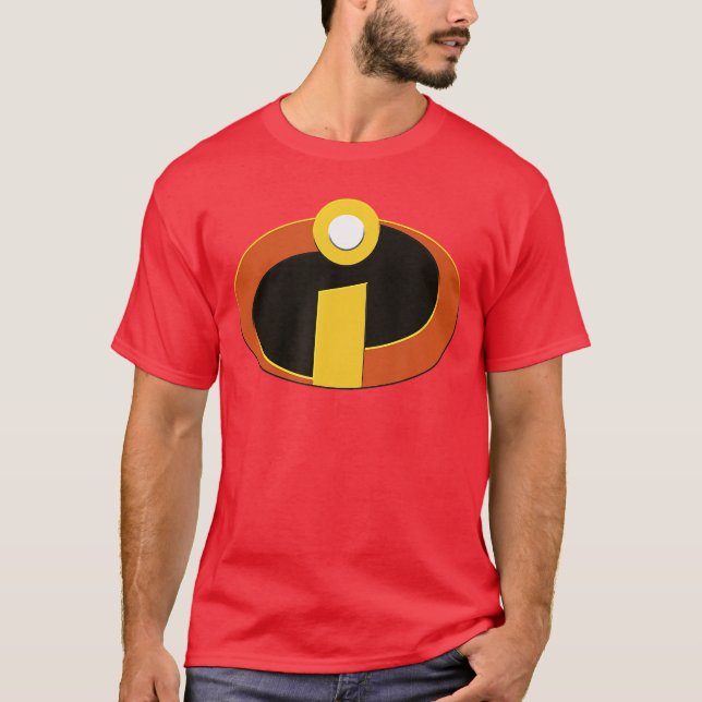 Disney Pixar Incredibles Logo Halloween Costume T-Shirt (Front)