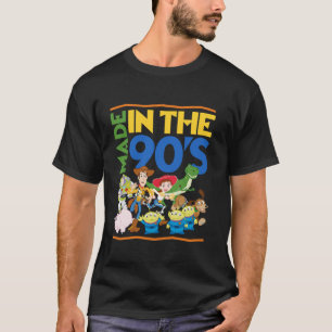 Disney Pixar Toy Story Made in the 90 s Retro Grou T-Shirt