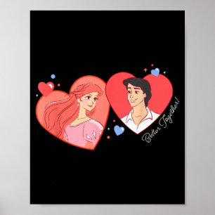Disney Princess Ariel & Eric Valentine’s Day B Poster