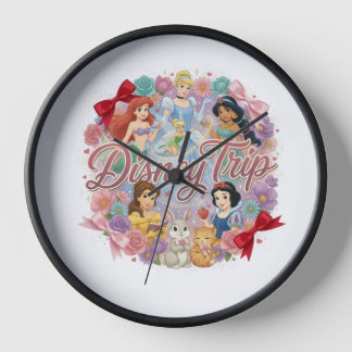 Disney Princess Wall Clock Princess decore