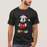 Disney Santa Mickey Mouse Christmas  T-Shirt<br><div class="desc">Disney Santa Mickey Mouse Christmas</div>