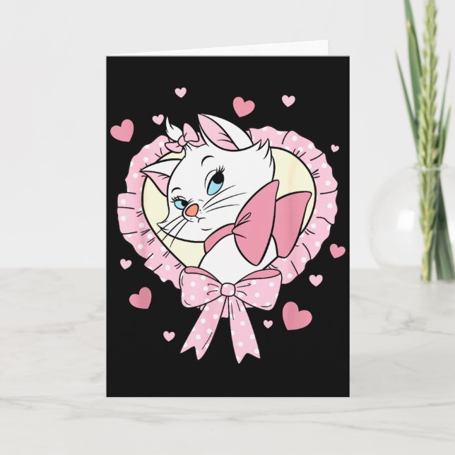 Disney The Aristocats Valentines Day Marie Heart F Card (Front)