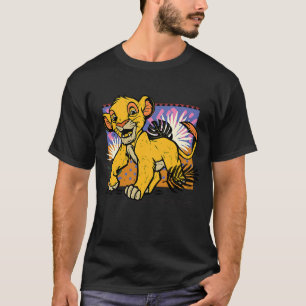 Disney The Lion King 30th Anniversary Wood Block S T-Shirt
