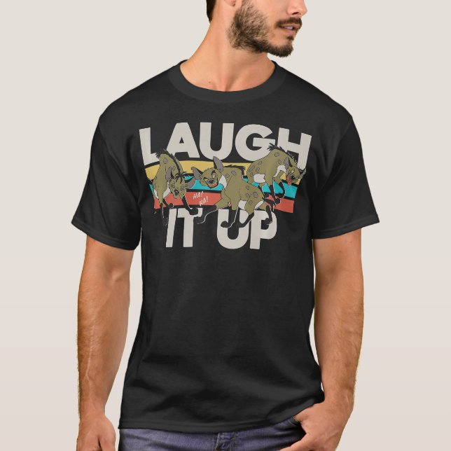 Disney The Lion King Hyenas Laugh It Up 90s T-Shirt (Front)