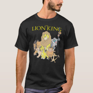 Disney The Lion King Main Characters Group Shot Ch T-Shirt