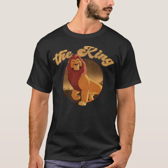 Disney The Lion King Mufasa The King T-Shirt (Front)