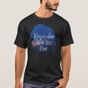 Disney The Lion King Remember Who You Are Simba Si T-Shirt