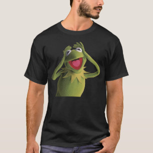 Disney The Muppets Kermit The Frog Freaked Out Sho T-Shirt