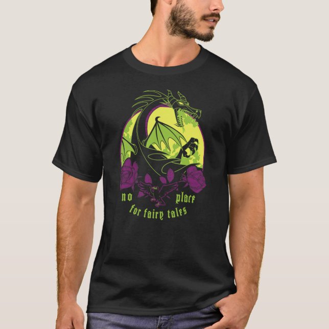 Disney Villains Maleficent Dragon No Place For Fai T-Shirt (Front)