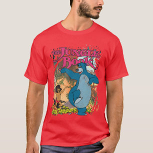 Disneyhe Jungle Book Mowgli Baloo Dancing Friends  T-Shirt