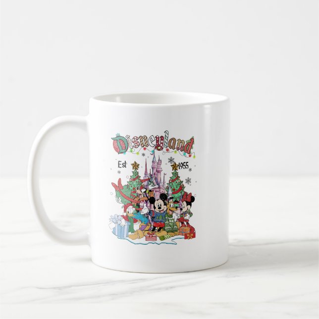Disneyland Christmas Coffee Mug (Left)