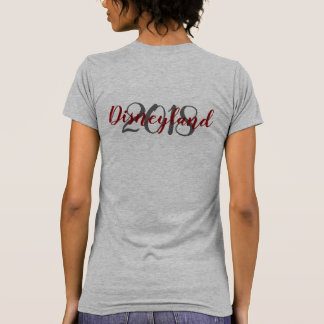 Disneyland tee shirt with friends