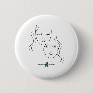 Disorder Awareness Mental Health Awareness 6 Cm Round Badge