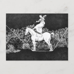 Disparate puntual, Sure Folly by Francisco Goya Postcard