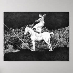 Disparate puntual, Sure Folly by Francisco Goya Poster