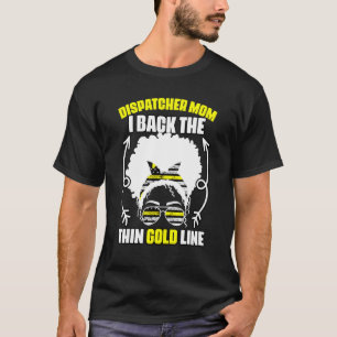 Dispatch Mum Awesome African American Melanated Di T-Shirt
