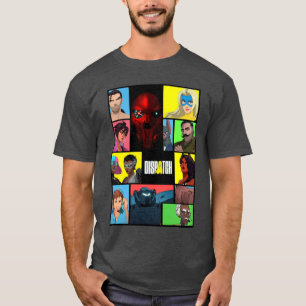 Dispatch Video Game Collage Design family T-Shirt