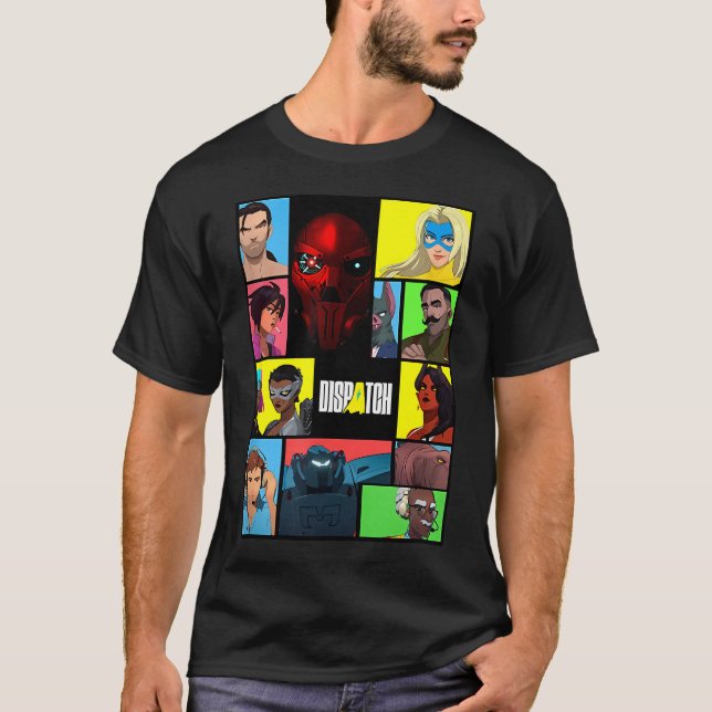 Dispatch Video Game T-Shirt (Front)