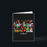 Dispatcher Christmas Tree Leopard Santa Snowman Jo Card<br><div class="desc">Dispatcher Christmas Tree Leopard Santa Snowman Job Team</div>