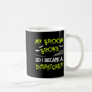 Dispatcher Halloween Costume Shirt Funny Easy Lazy Coffee Mug