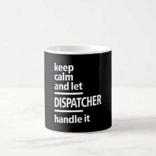 Dispatcher Job Title Gift Coffee Mug
